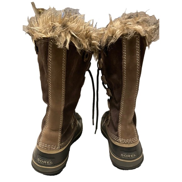 Sorel Brown NL 1540-051 Waterproof Caribou Hunt/Snow Boots Sz  7 - Picture 3 of 5